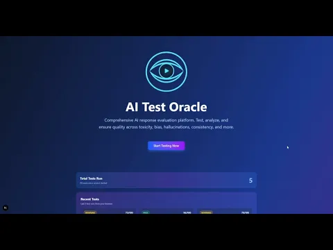 The Silent Crisis of Generative AI: Why We Need an AI Test Oracle
